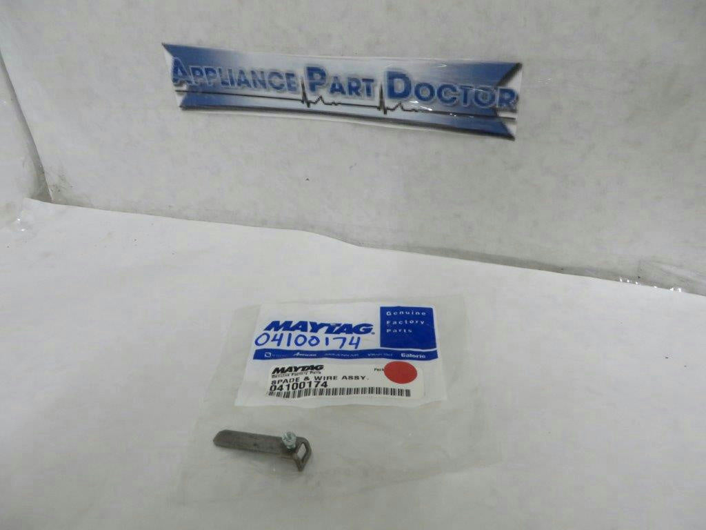 MAYTAG WHIRLPOOL STOVE 04100174 SPADE AND WIRE NEW MAYTAG WHIRLPOOL STOVE 04100174 SPADE AND WIRE NEW